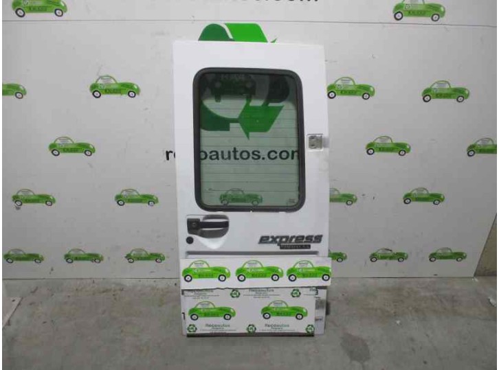 Recambio de puerta trasera derecha para renault rapid / express (f40) diesel referencia OEM IAM 7751467251 BLANCA ROTULADA 4 PUE