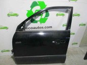 Replacement front left door for Hyundai Tucson (JM) 2.0 CRDi CAT OEM IAM reference 760032E050 BLACK 5D