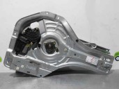 Replacement rear left window regulator for Hyundai Tucson (JM) 2.0 CRDi CAT OEM IAM reference 834702E010 2 PINS 5 DOORS.