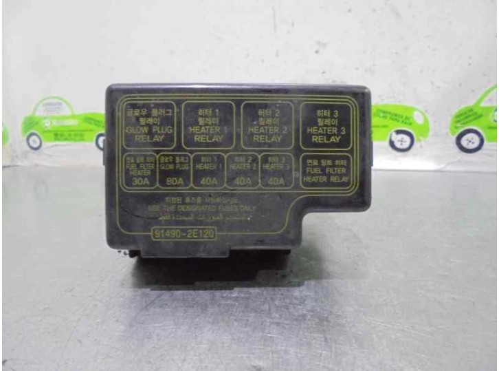 Recambio de caja reles / fusibles para hyundai tucson (jm) 2.0 crdi cat referencia OEM IAM 914902E120 