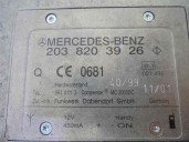 Recambio de antena para mercedes-benz clase m (w163) 2.7 cdi 20v cat referencia OEM IAM 2038203926  
