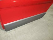 Recambio de puerta trasera izquierda para volkswagen polo (9n1) 1.9 tdi referencia OEM IAM 6Q6833055H ROJA 5 PUERTAS