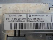 Recambio de sistema audio / radio cd para volkswagen polo (9n1) 1.9 tdi referencia OEM IAM 6X0035152C 7640204360 BLAUPUNKT