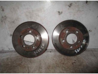 Recambio de disco freno trasero para volkswagen polo (9n1) 1.9 tdi referencia OEM IAM 