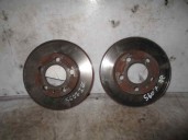 Replacement rear brake disc for volkswagen polo (9n1) 1.9 tdi OEM IAM reference 
