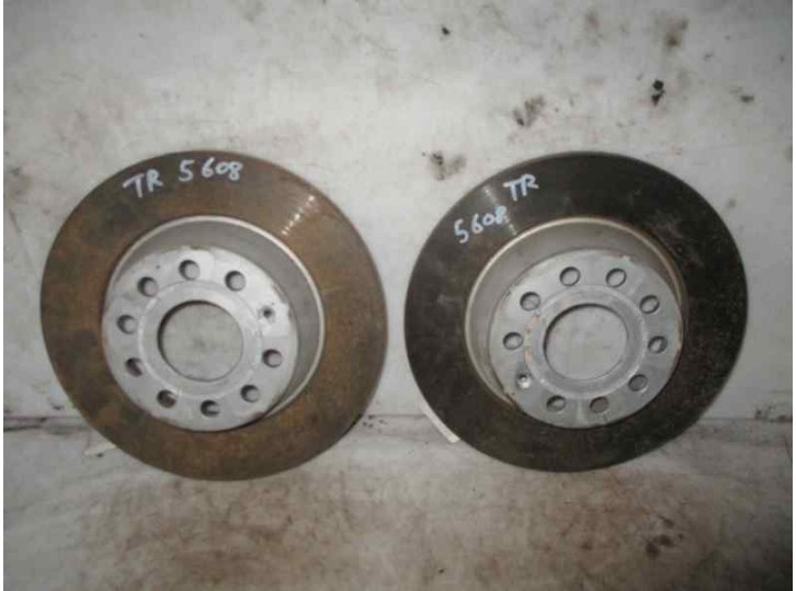 Recambio de disco freno trasero para volkswagen tiguan (5n2) 2.0 tdi referencia OEM IAM 5Q0615601G 