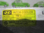 Recambio de intercooler para hyundai getz (tb) 1.5 crdi cat referencia OEM IAM 2827127700 