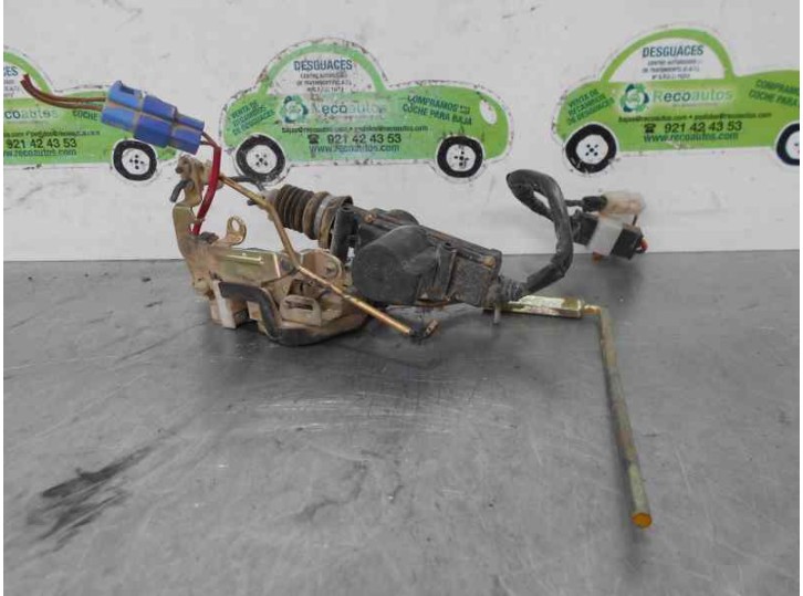 Recambio de cerradura puerta delantera derecha para tata safari ex safari 2.0 referencia OEM IAM DOS CLEMAS 4 PINES + 1 PIN 5 P