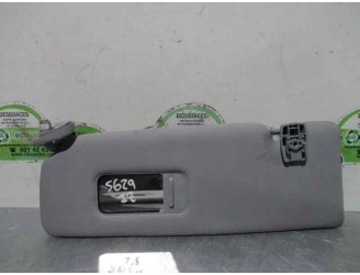 Recambio de parasol izquierdo para bmw serie 1 berlina (e81/e87) 120d referencia OEM IAM 51167252505 51167252505 