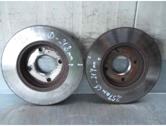 Recambio de disco freno delantero para ford fiesta (cbk) 1.6 tdci cat referencia OEM IAM   