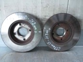 Replacement front brake disc for Ford Fiesta (CBK) 1.6 TDCi CAT OEM IAM reference 