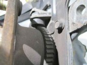 Recambio de mangueta trasera derecha para mg serie 600 (rh) 2.3 cat referencia OEM IAM 5M251  