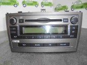 Recambio de sistema audio / radio cd para toyota avensis (t27) 2.2 d-4d cat referencia OEM IAM 8612005190 CQJS6071G 