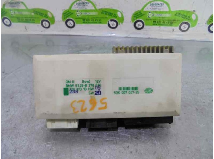 Recambio de centralita check control para bmw serie 5 berlina (e39) 2.5 24v cat referencia OEM IAM 61358378635 5DK00704725 HELLA