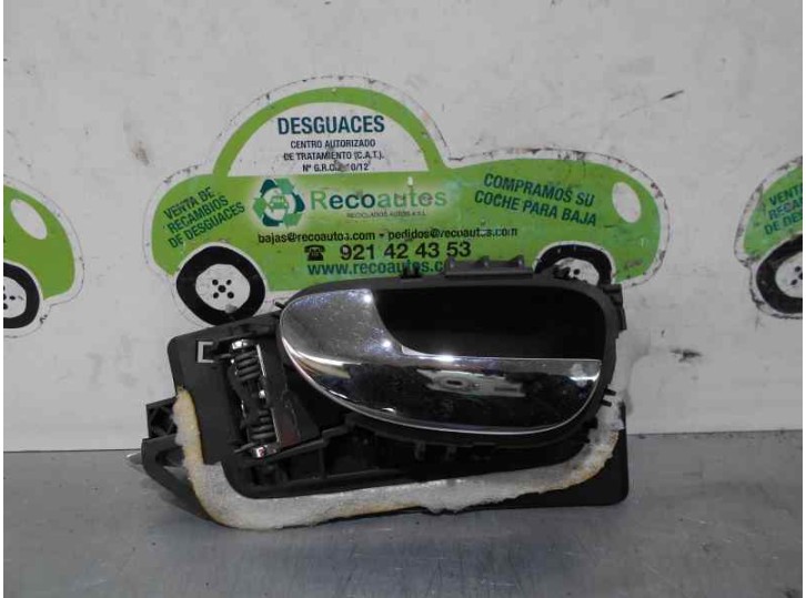 Recambio de maneta interior trasera izquierda para peugeot 307 (s1) xt referencia OEM IAM 9643604577 9643604577 CAJA 6