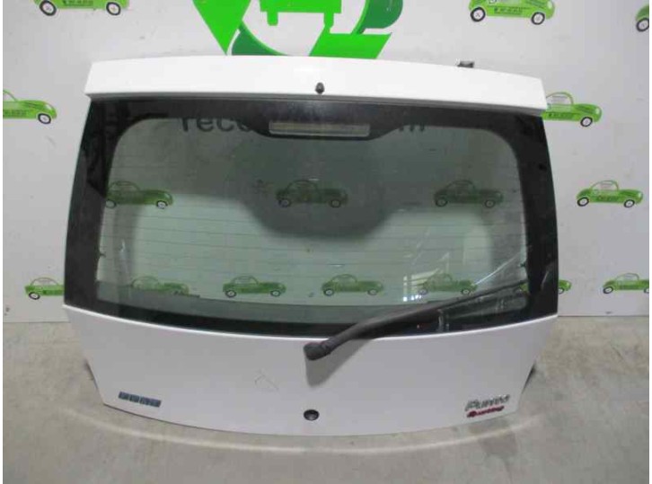 Recambio de porton trasero para fiat punto berlina (188) 1.2 16v cat referencia OEM IAM 46773217 BLANCO 3 PUERTAS