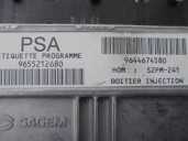 Replacement engine ECU for Citroën C5 sedan 1.8 cat (6fz / ew7j4) OEM IAM reference 96552122680 215848772 SAGEM