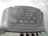 Replacement alternator for Opel Corsa B Top (E) OEM IAM reference 90413760 0123120001 BOSCH