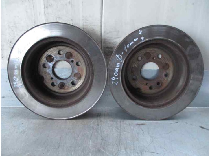 Recambio de disco freno trasero para toyota previa (r30) 2,0 d-4d terra referencia OEM IAM 