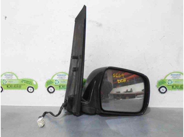 Replacement right wing mirror for Toyota Previa (R30) 2.0 D-4D Terra OEM IAM reference 7 PINS 