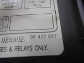 Recambio de caja reles / fusibles para chevrolet tacuma 1.6 cat referencia OEM IAM 96422657 96263674 