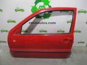 Recambio de puerta delantera izquierda para volkswagen polo berlina (6n1) confort referencia OEM IAM 6N3831055M ROJA 3P
