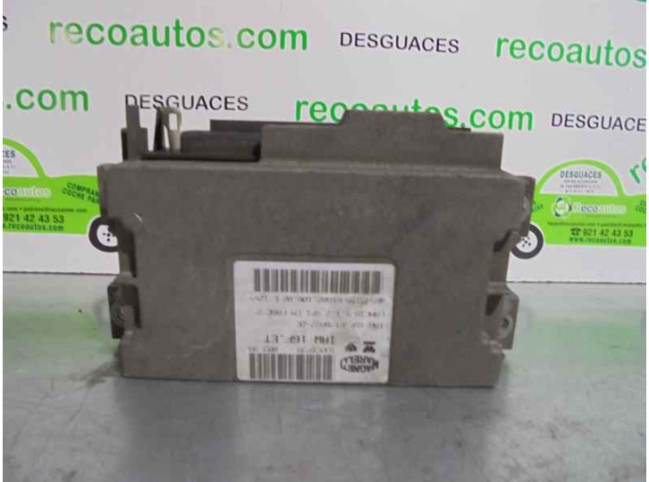 Replacement engine ECU for Lancia Lancia Y 1.2 8V Vanity OEM IAM reference 46545155 6160210802E MAGNETI MARELLI