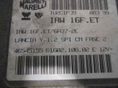 Replacement engine control unit ECU for Lancia Lancia Y 1.2 8V Vanity OEM IAM reference 46545155 6160210802E MAGNETI MARELLI