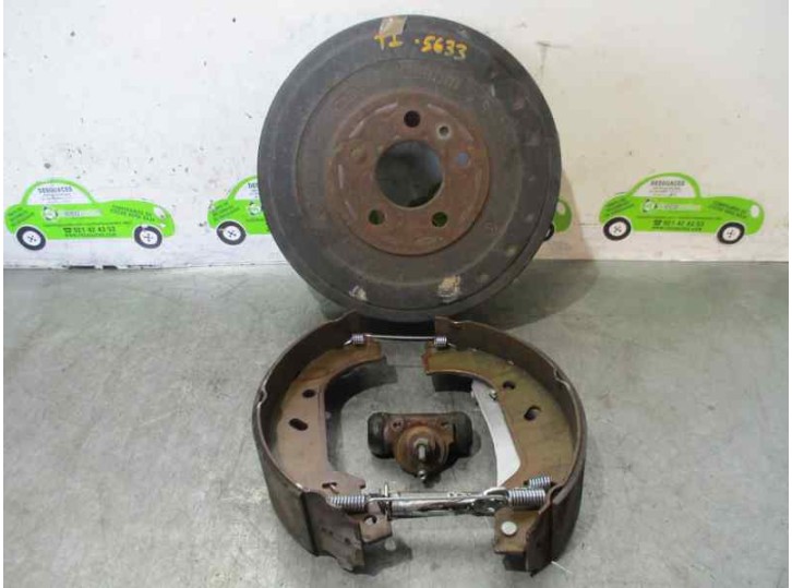 Recambio de freno de tambor para fiat ulysse (121) 1.9 turbodiesel referencia OEM IAM 1911823080 