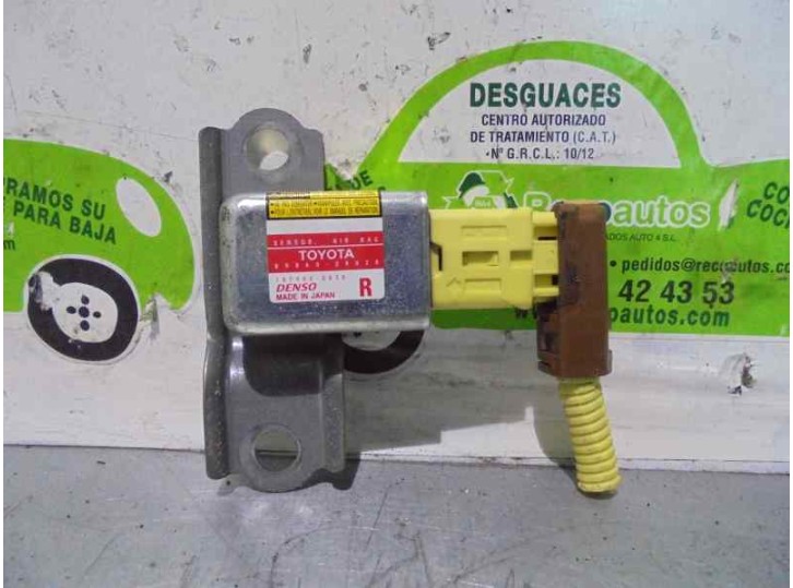 Recambio de sensor airbag para toyota previa (r30) 2,0 d-4d terra referencia OEM IAM 8986028020 1879000830 DENSO