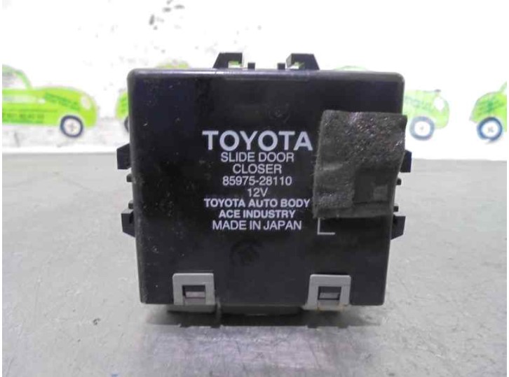Recambio de modulo electronico para toyota previa (r30) 2,0 d-4d terra referencia OEM IAM 8597528110  