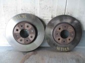 Recambio de disco freno delantero para fiat brava (182) 1.9 jtd cat referencia OEM IAM   