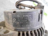 Replacement alternator for Seat Ibiza (6K) CL OEM IAM reference 028903025H 0123310019 BOSCH