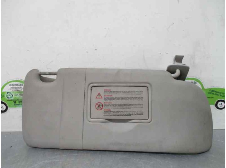 Recambio de parasol derecho para renault espace iv (jk0) 1.9 dci diesel referencia OEM IAM 8200413909 