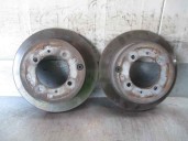Replacement rear brake disc for Mitsubishi Galant Saloon (EA0) 2000 GLS Climatizado OEM IAM reference MB668083 