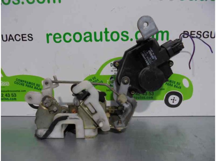 Replacement rear left door lock for Mitsubishi Galant Saloon (EA0) 2000 GLS Climatizado OEM IAM reference MR34
