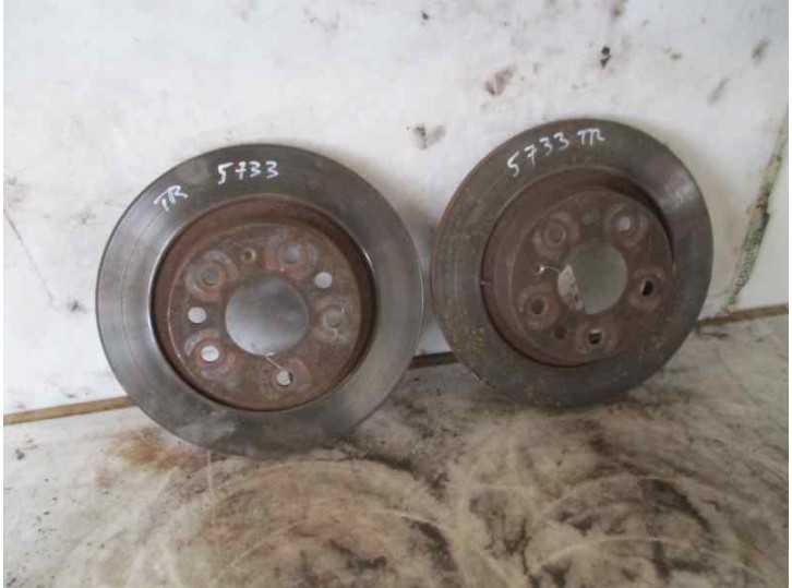 Replacement rear brake disc for Opel Signum 1.9 16V CDTI CAT (Z 19 DTH / LRD) OEM IAM reference 