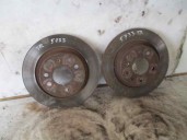 Replacement rear brake disc for Opel Signum 1.9 16V CDTI CAT (Z 19 DTH / LRD) OEM IAM reference 
