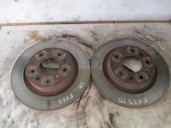 Replacement rear brake disc for Opel Signum 1.9 16V CDTI CAT (Z 19 DTH / LRD) OEM IAM reference 
