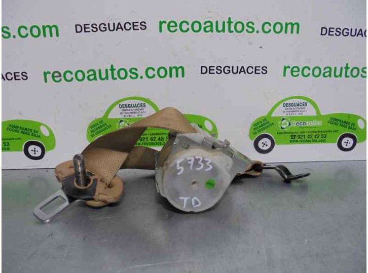 Recambio de cinturon seguridad trasero derecho para opel signum 1.9 16v cdti cat (z 19 dth / lrd) referencia OEM IAM SIN REFE 5