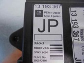 Recambio de centralita cierre para opel signum 1.9 16v cdti cat (z 19 dth / lrd) referencia OEM IAM 13193367 5WK46004 SIEMENS