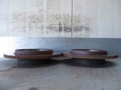 Recambio de disco freno trasero para volvo s60 berlina 2.3 20v turbo cat referencia OEM IAM   