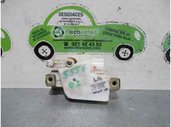 Replacement front left central locking motor for Opel Monterey 3.0 DTI CAT OEM IAM reference 8971283221 897128322