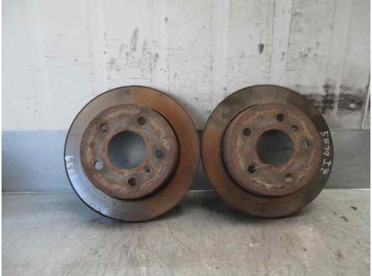 Recambio de disco freno trasero para mercedes-benz clase a (w169) 2.0 cdi cat referencia OEM IAM 