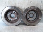 Replacement rear brake disc for Ford Cougar (MC) V6 OEM IAM reference 93BB2A315AD 
