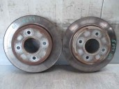 Replacement rear brake disc for Ford Cougar (MC) V6 OEM IAM reference 93BB2A315AD 