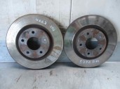 Replacement front brake disc for Nissan Qashqai (J10) 1.5 turbodiesel cat OEM IAM reference 