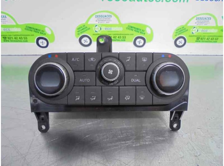 Recambio de mando climatizador para nissan qashqai (j10) 1.5 turbodiesel cat referencia OEM IAM 27500BR47A C1924 CALSONIC