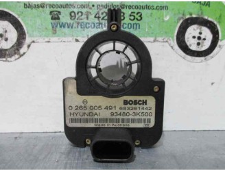 Recambio de sensor angulo giro para kia sorento 2.5 crdi referencia OEM IAM 934803K500 0265005491 