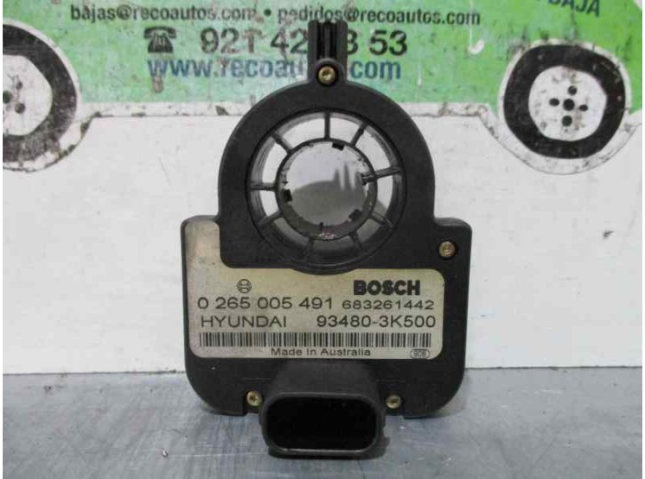 Recambio de sensor angulo giro para kia sorento 2.5 crdi referencia OEM IAM 934803K500 0265005491 